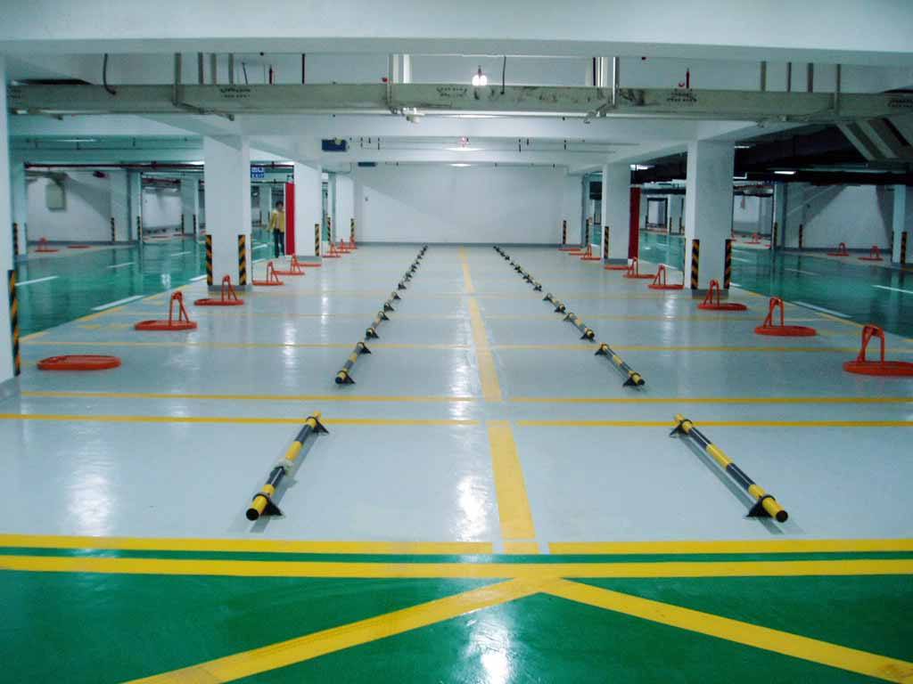 牡丹江停车场车位划线厂家|地下车库划线厂家价格 
